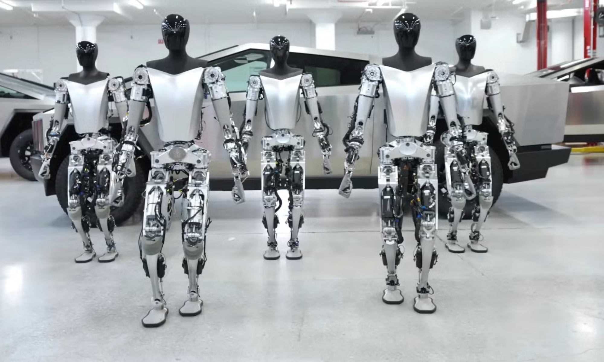 Muchas, como Tesla, son las empresas que ya trabajan en robots humanoides.
