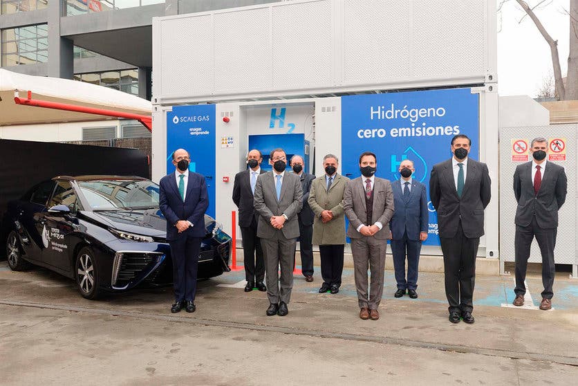  Inauguración de la primera hidrogenera en Madrid. 