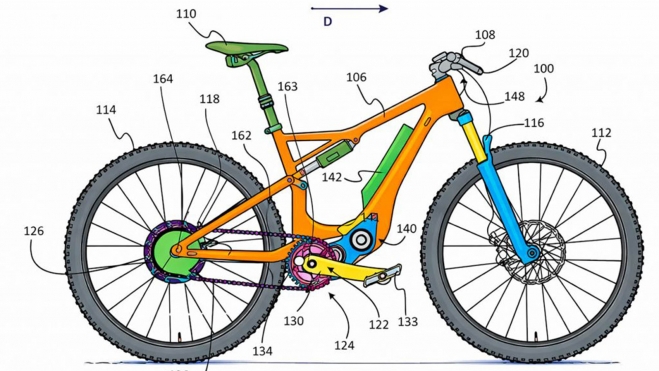 patente cambio transmision sram bicicletas electricas 3