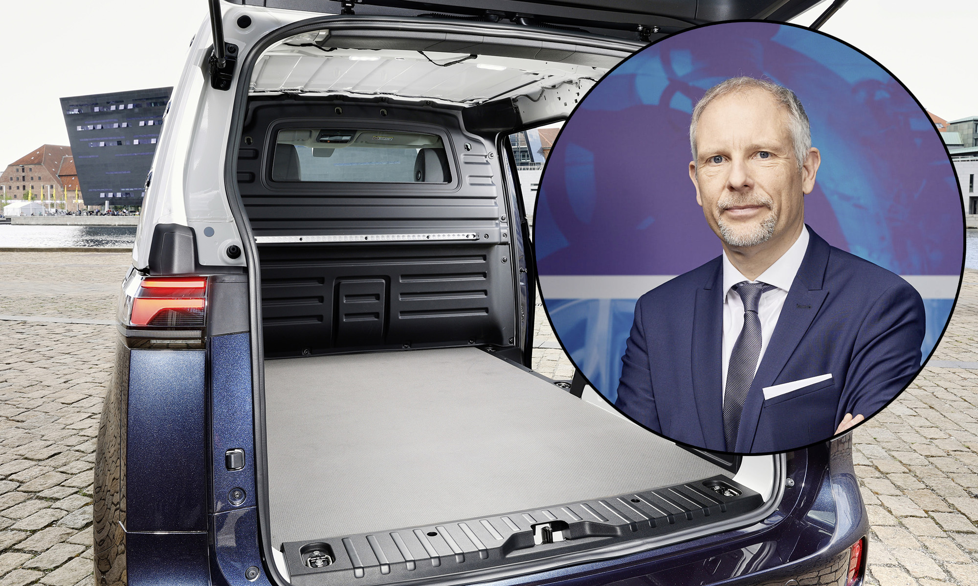 El CEO de Volkswagen Vehículos Comerciales, Stefan Mecha, confirma su compromiso con la electrificación.