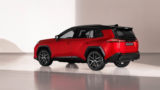 Toyota RAV4 PHEV 2026 Trasera Toyota RAV4 PHEV 2026 Trasera
