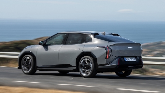 KIA EV4 Fastback Trasera KIA EV4 Fastback Trasera