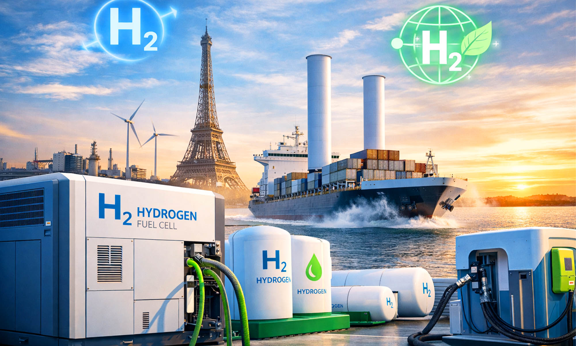hidrogeno verde barcos electricos francia 1