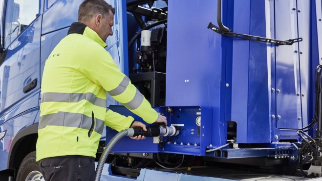 volvo camion hidrogeno volvo camion hidrogeno