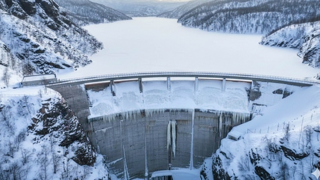 presas centrales hidroelectricas hielo nieve sistema electrico 2