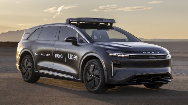 uber autonomo lucid