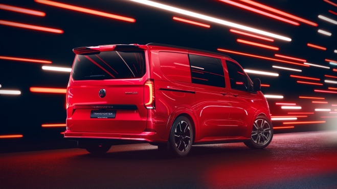Volkswagen e Transporter GTI Trasera