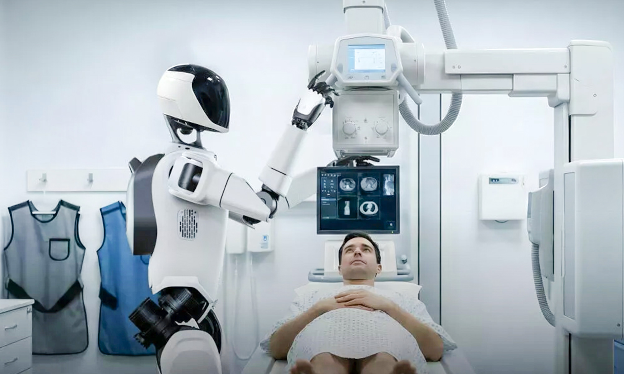 Faraday Future presenta su nueva gama de robots avanzados.