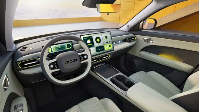 chery qq3 interior