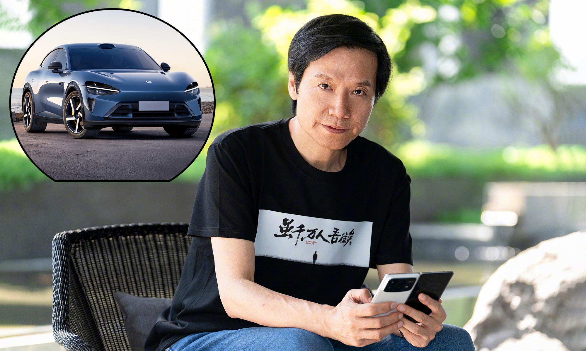 El CEO de Xiaomi responde al hecho de que marcas rivales prueben sus coches eléctricos.