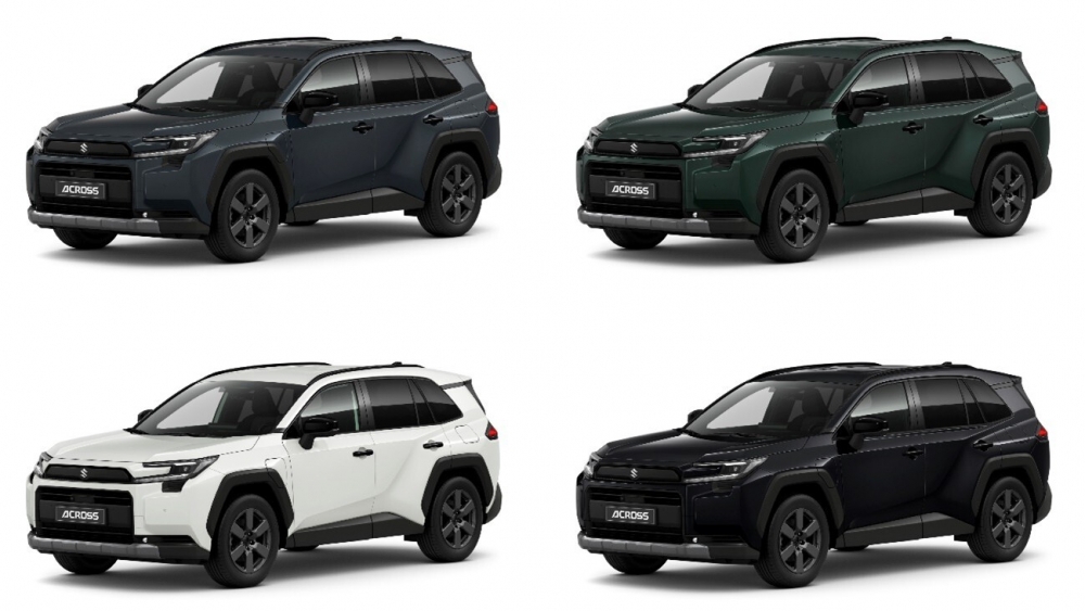 suzuki across 2026 Toyota RAV4 parece SUV híbrido enchufable 4x4 motor irrompible 6