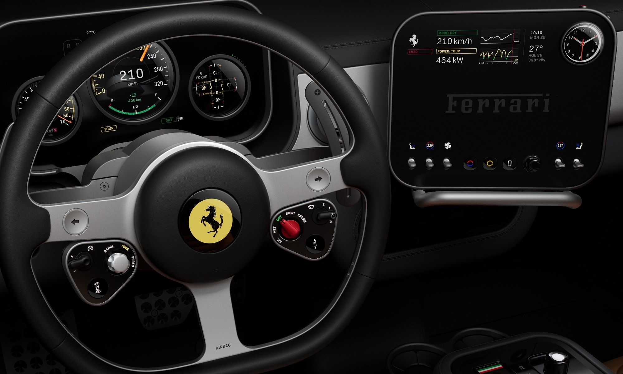 Interior Ferrari Interior Ferrari
