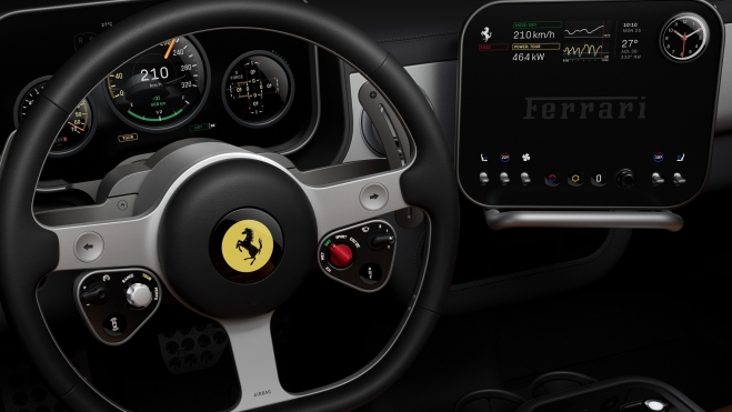 Interior Ferrari