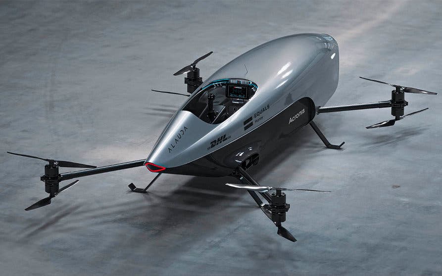  El Airspeeder Mk3 protagonizará la primera serie de carreras de coches eléctricos voladores controlados en remoto. 