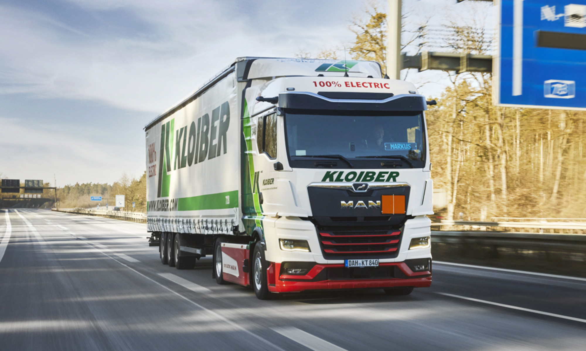 La empresa Kloiber se hace con varias cabezas tractoras eléctricas.