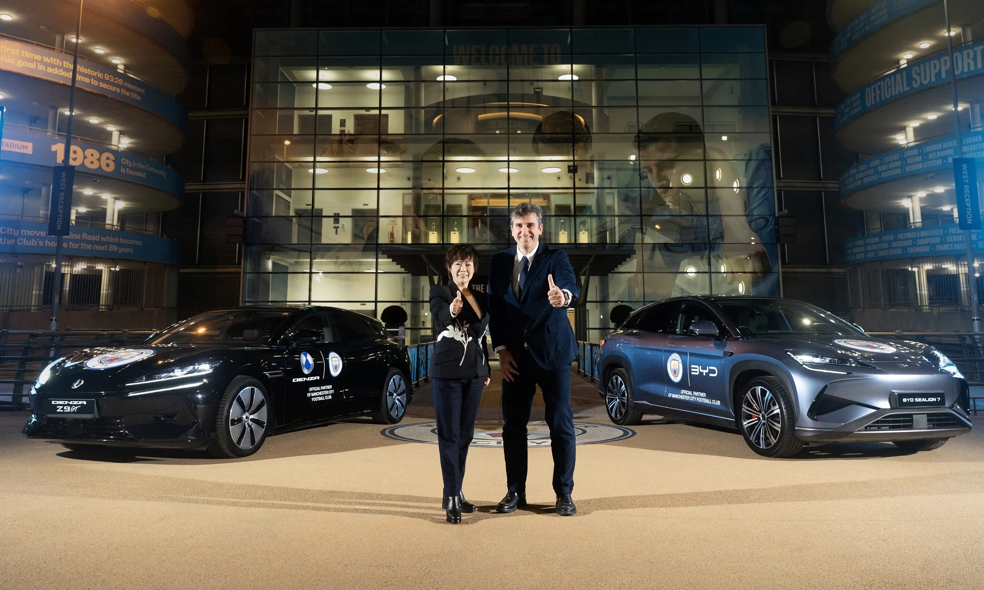 BYD se sitúa como uno de los principales patrocinadores del Manchester City.