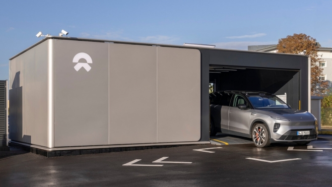 NIO Battery Swap Alemania
