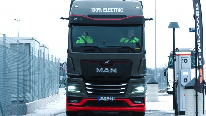 Camión Eléctrico MAN
