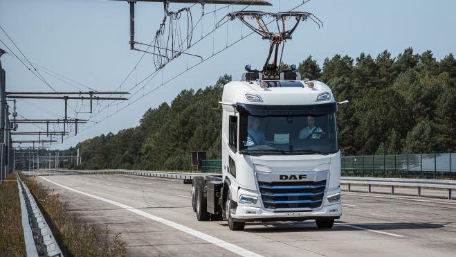 Camión Carretera Eléctrica