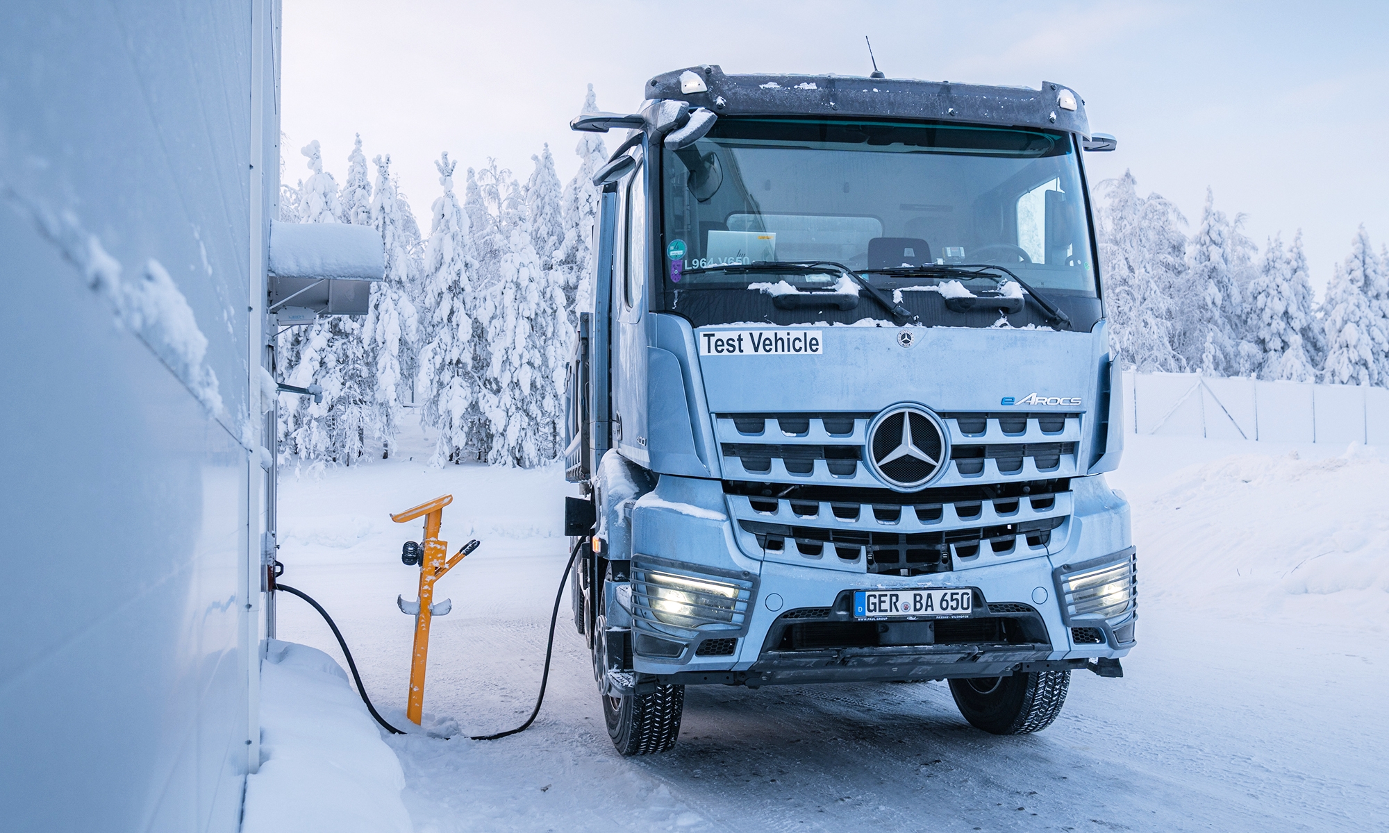 Mercedes supera las pruebas en climas extremos.