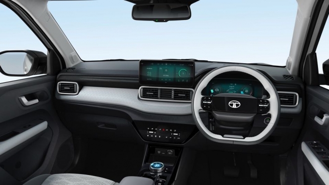 Tata Punch ev interior Tesla BYD 15000 km 370 SUV electrico no España Tata Punch ev interior Tesla BYD 15000 km 370 SUV electrico no España