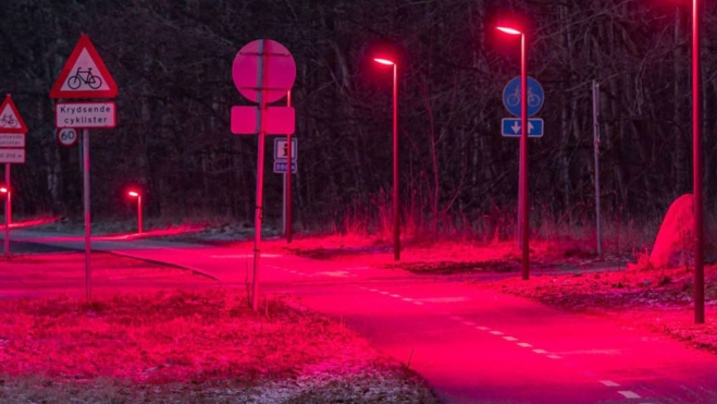 dinamarca cambia luz blanca por roja carreteras calles 1 dinamarca cambia luz blanca por roja carreteras calles 1