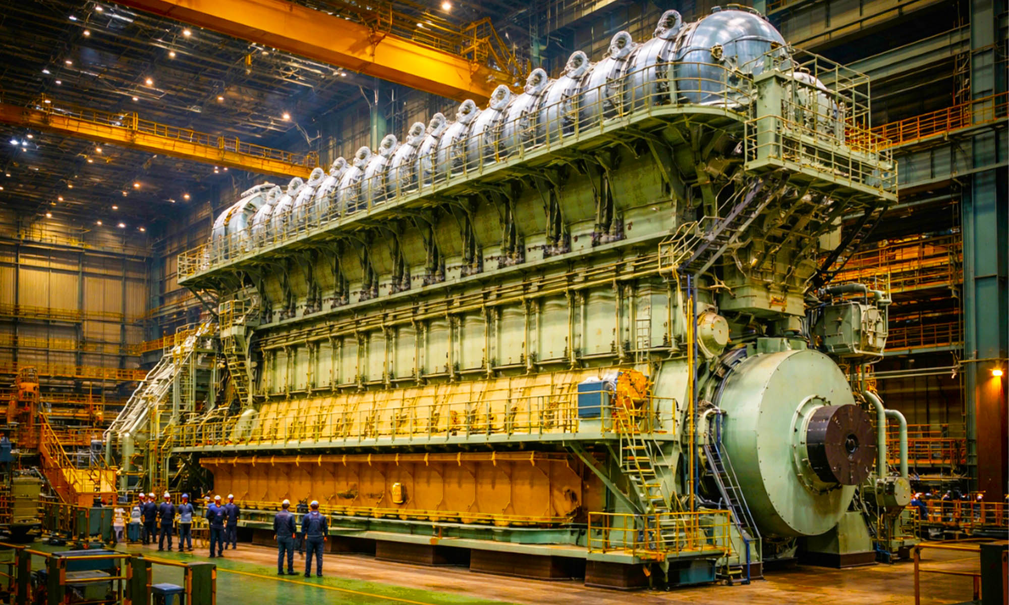 motor diesel barcos mas grande del mundo 1