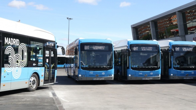 madrid autobuses byd concurso millonario electrificacion paralizado