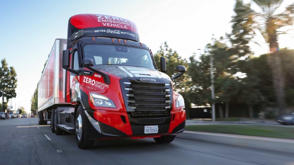 Freightliner eCascadia 134265 ahorro real camión electrico enterrara a los diesel