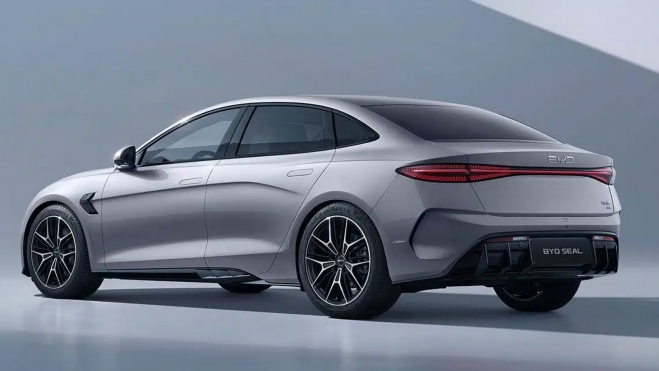 BYD Seal 2026 Trasera BYD Seal 2026 Trasera