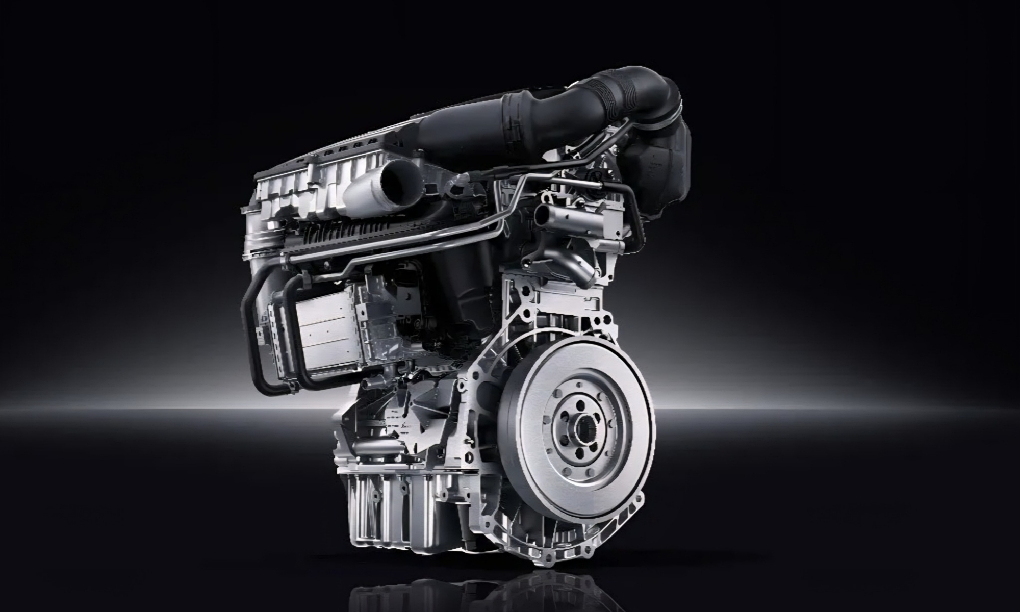 Este es el motor EA211 de Volkswagen, su primer motor extensor de rango.