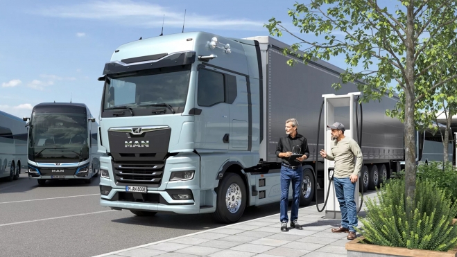 camion electrico MAN camion electrico MAN