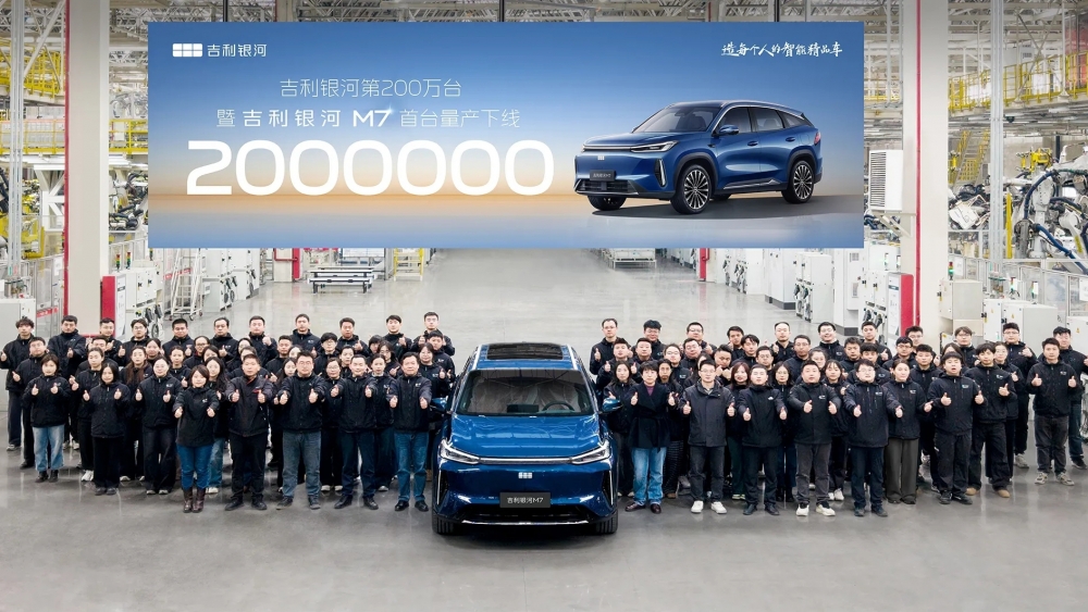 Geely M7 2.000.000 coches en 37 meses nueva rival de BYD llega a España en semanas
