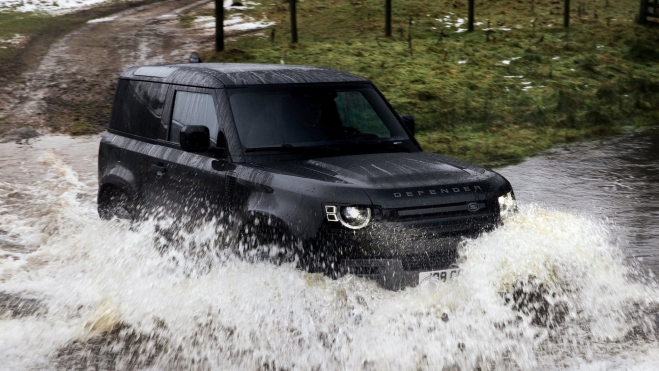 Land Rover Defender 90 Delantera