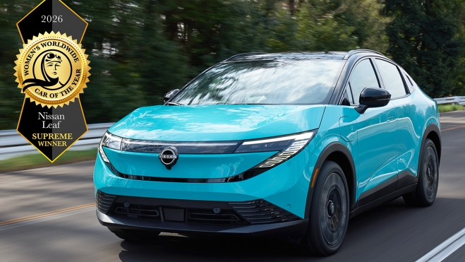 nissan leaf elegido mejor coche mundo mujeres periodistas