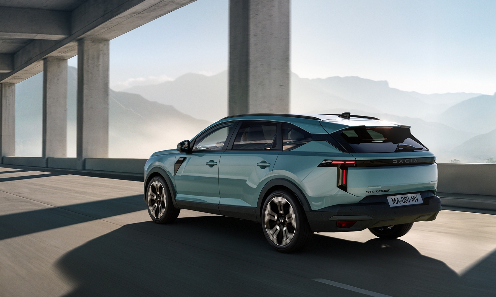 Con sus 4,62 metros de largo el Dacia Striker se situará en el segmento D.