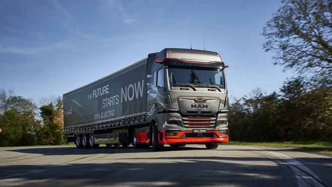 Camión Eléctrico MAN Camión Eléctrico MAN