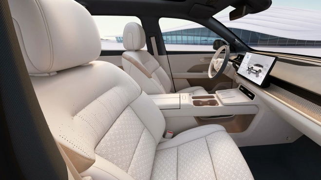 toyota bz3x interior