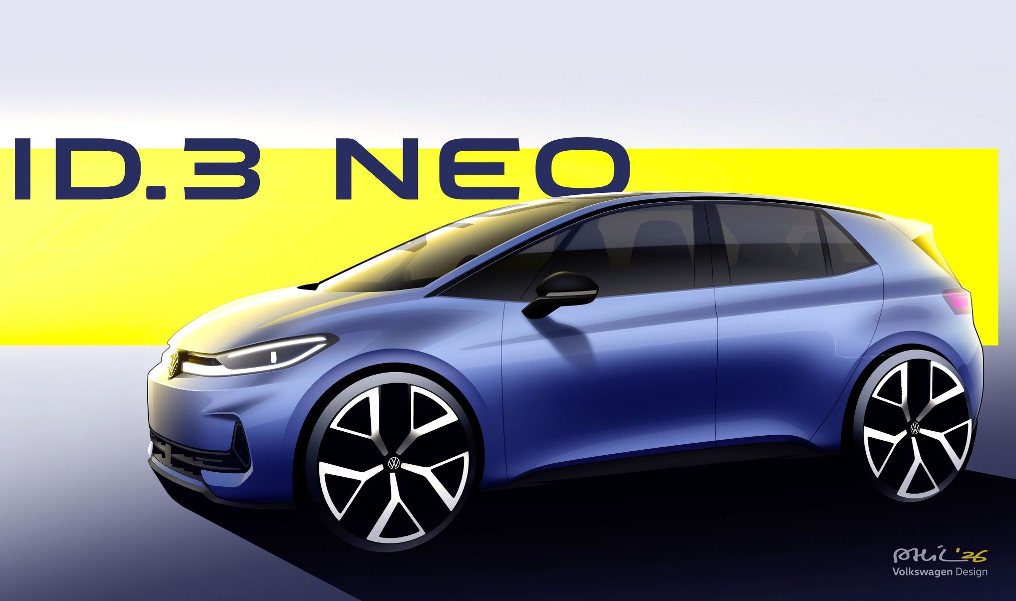 Se llamará ID.3 NEO, pero no es más que una profunda actualización del eléctrico compacto más vendido de Volkswagen.