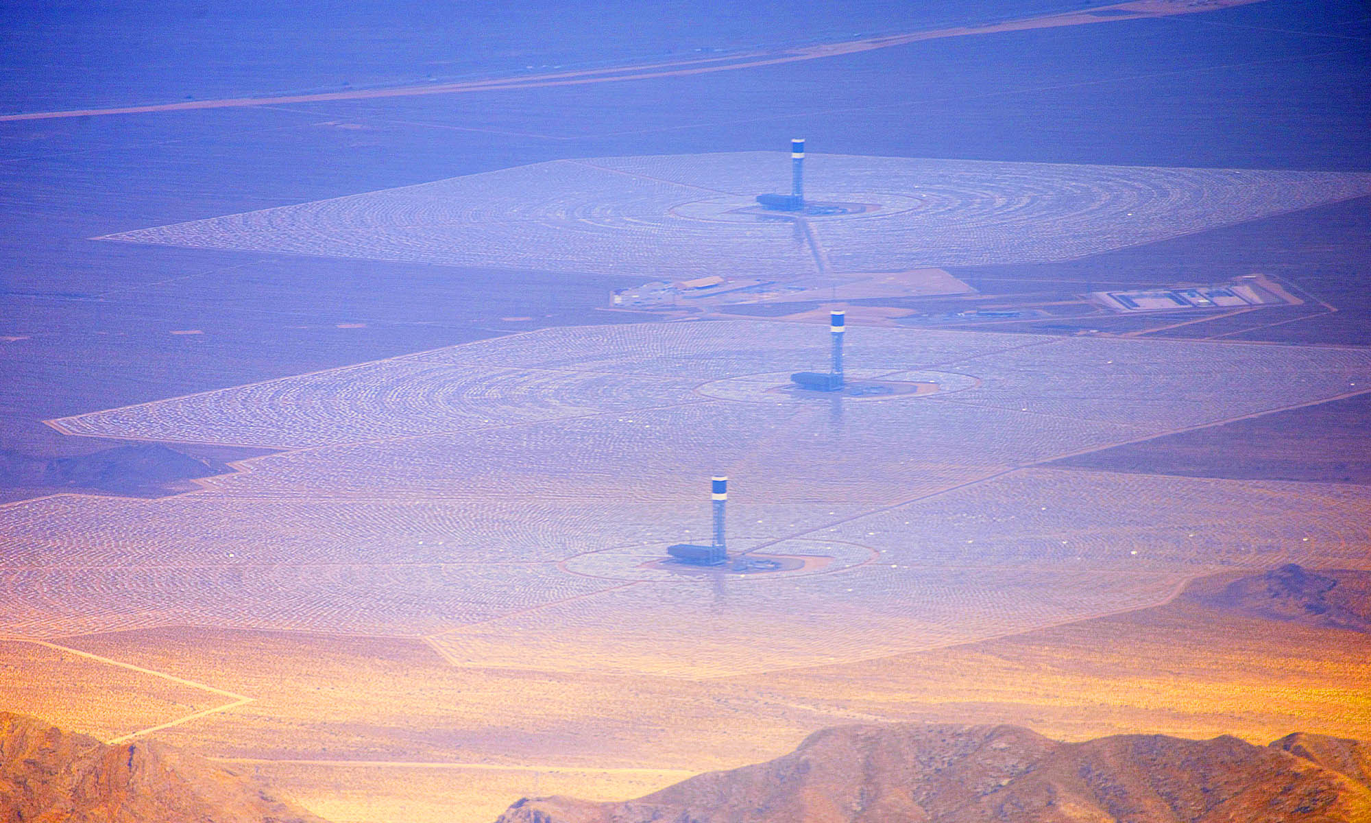 quiebra central termosolar Ivanpah pajaros 1