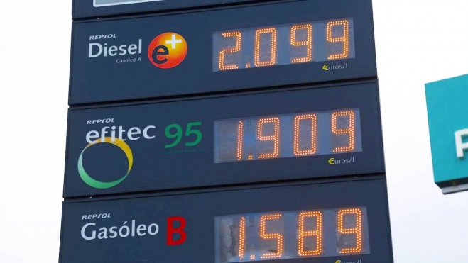 precio gasolina diesel conductores europeos coches electricos 2