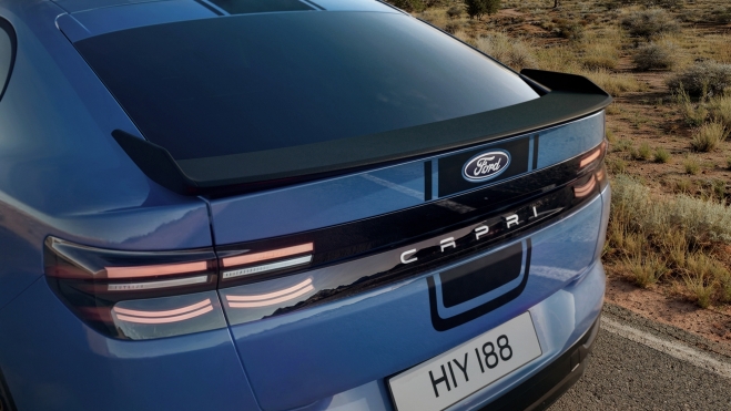 Ford Capri 2026 Trasera