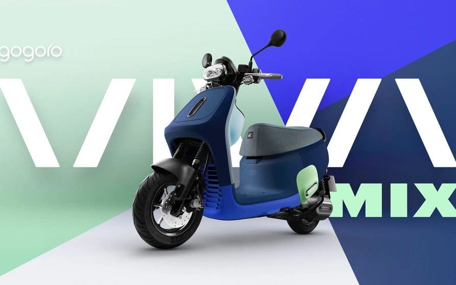 Enjuague bucal Anterior Desbordamiento Gogoro VIVA Mix: un scooter eléctrico de baterías intercambiables y hasta  150 km de autonomía