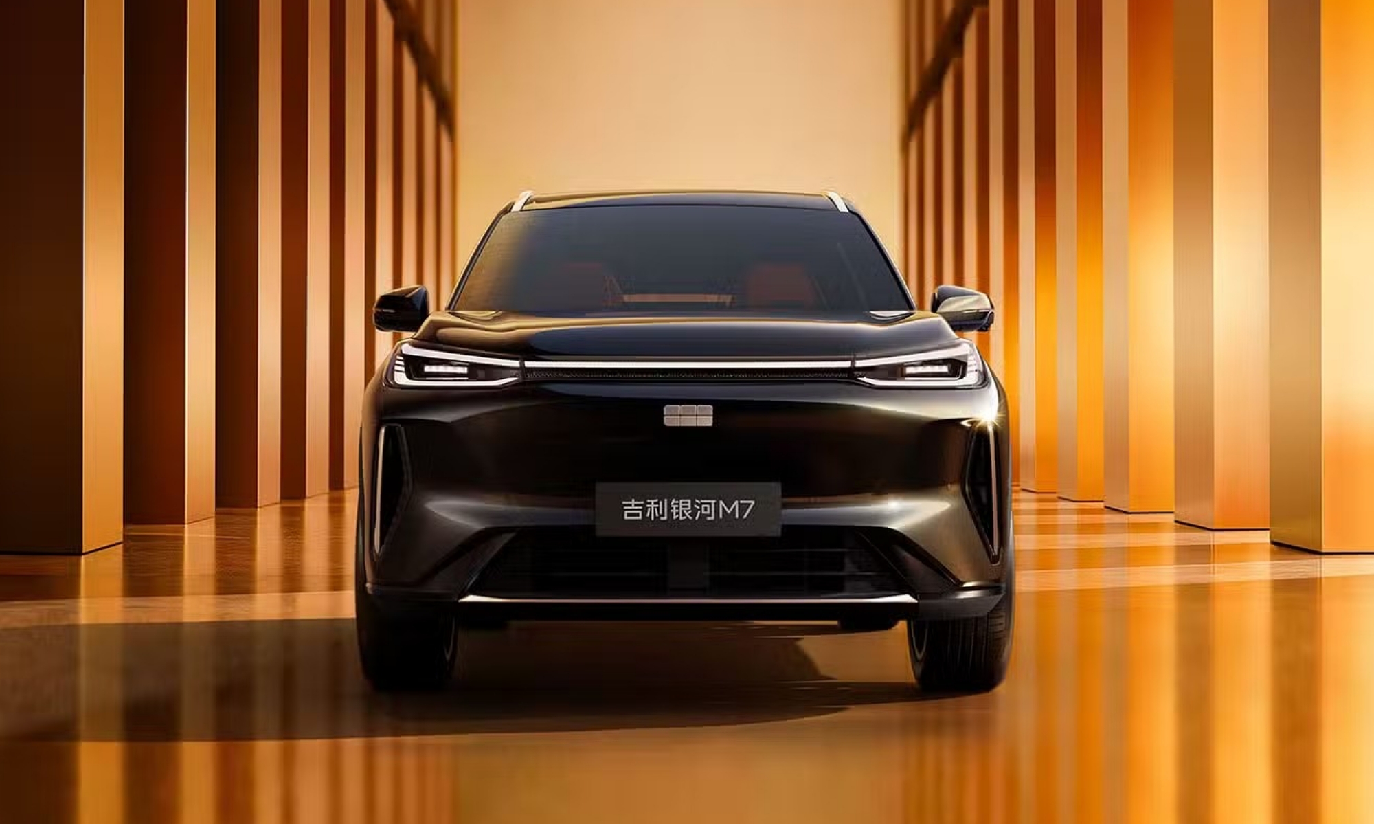 El M7 de Geely, además de tener un buen rendimiento, es bonito.