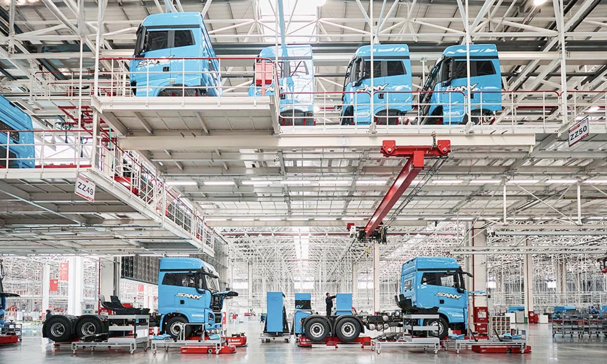 Sany Trucks ya prepara un fuerte desembarco en Europa con sus camiones eléctricos.