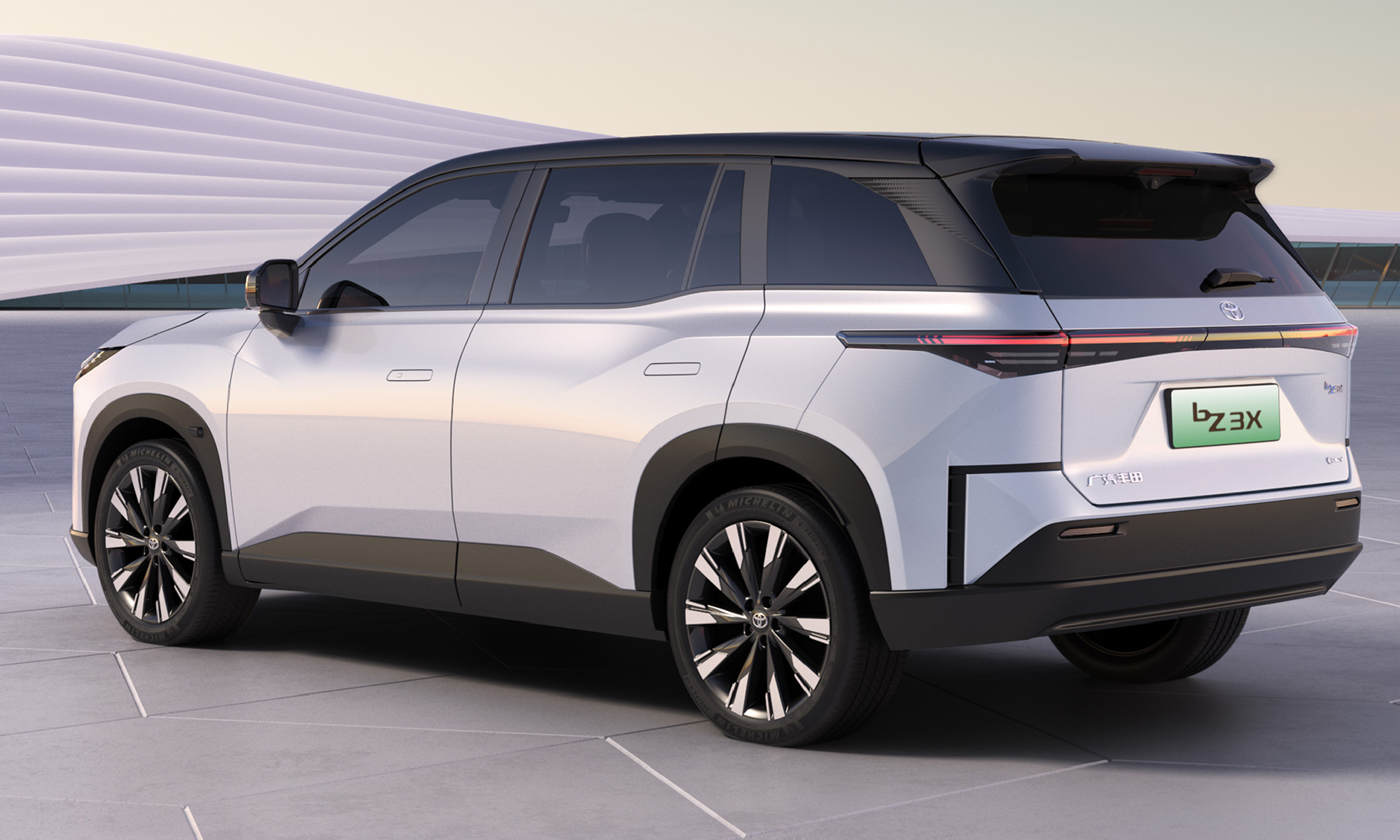 toyota bz3x mas barato china componentes locales