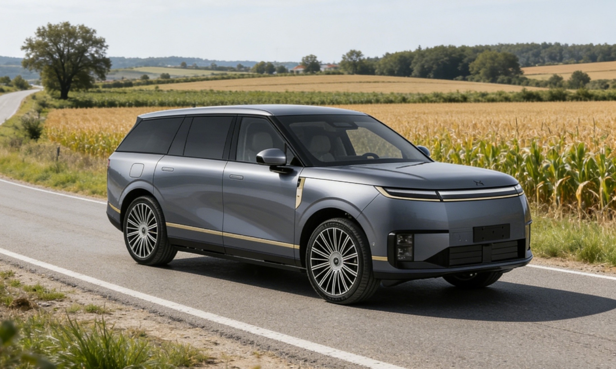 Es imposible no ver el parecido entre el GX de XPeng y el Sport de Range Rover.