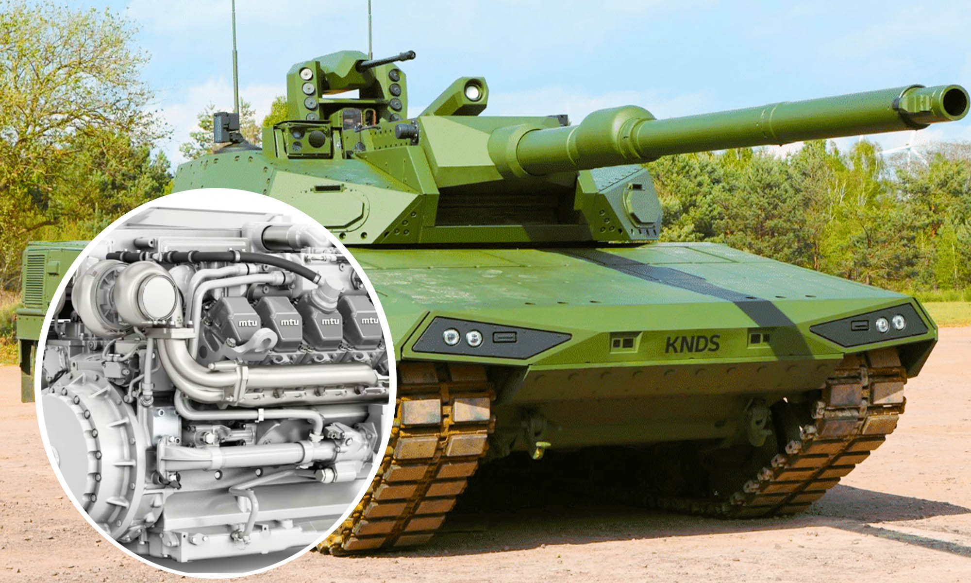 motor hibridos electricos tanques combate europeos 1