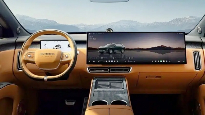 chery exeed ex7 interior