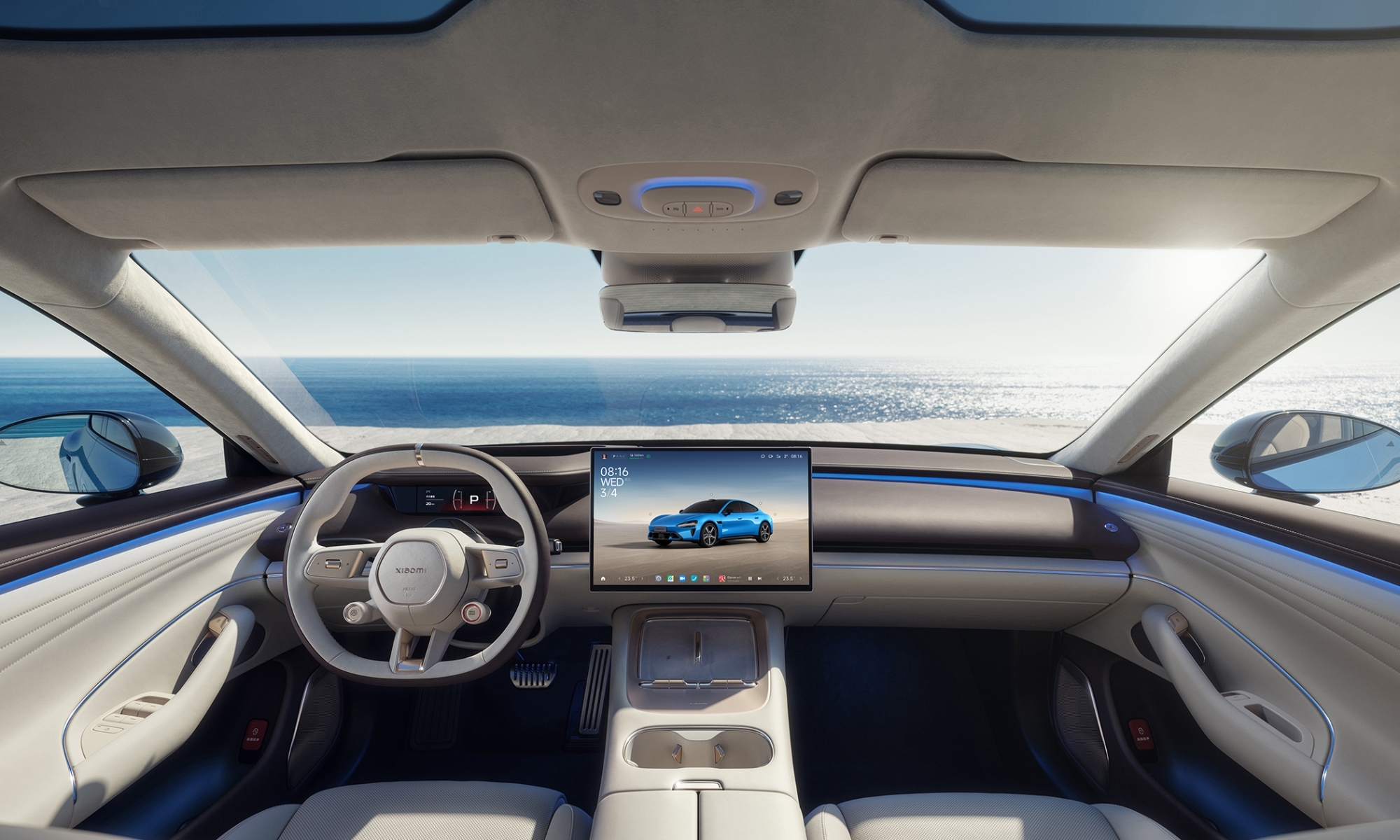 Apenas hay diferencias estéticas entre el SU7 anterior y el de 2026.